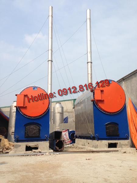 Nồi hơi đốt than c&ocirc;ng suất 4 tấn/h
